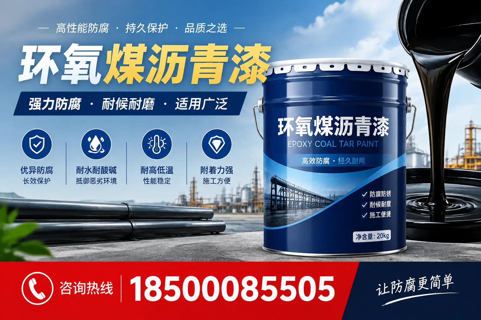 环氧煤沥青漆在不同气候条件下的表现分析，乌兰察布适用性